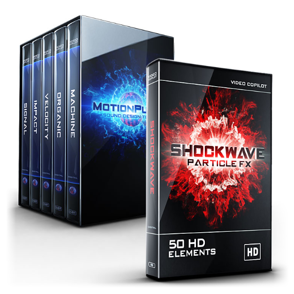 Video Copilot MotionPulse Audio SFX - BlackBox Shockwave Bundle